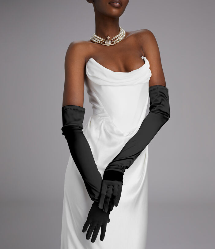 Vivienne Westwood CLASSIC SATIN OPERA GLOVES